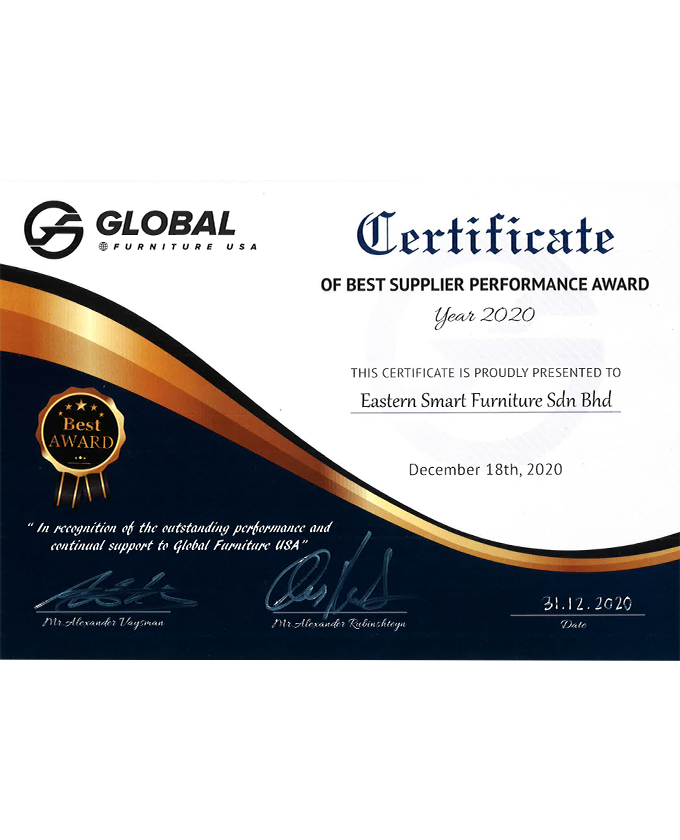 Best Supplier Performance Award