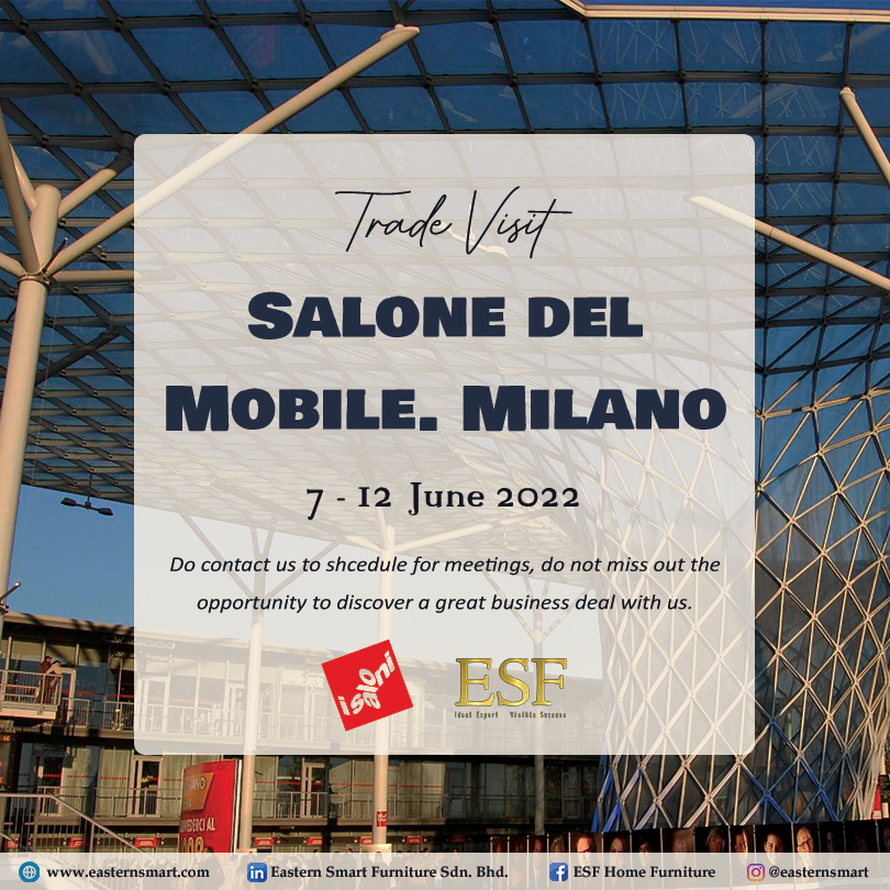 MILAN SALONE DEL MOBILE 7 - 12 JUN 2022