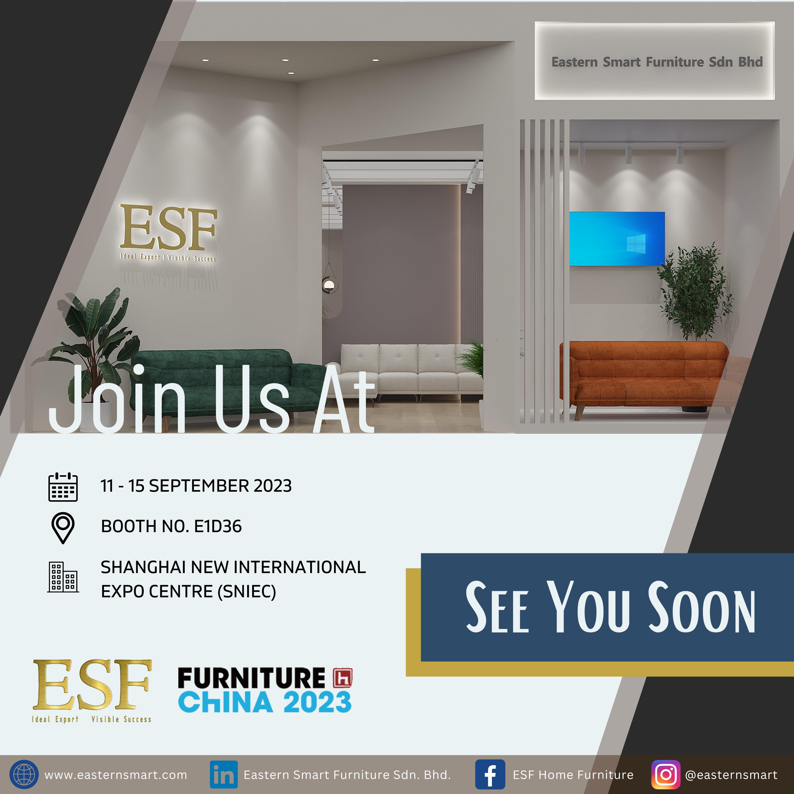 FURNITURE CHINA 2023 | SHANGHAI | 11 - 15 SEPTEMBER 2023